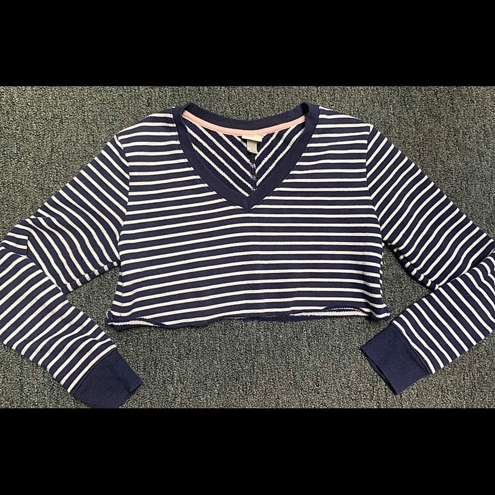 Striped Crop Top